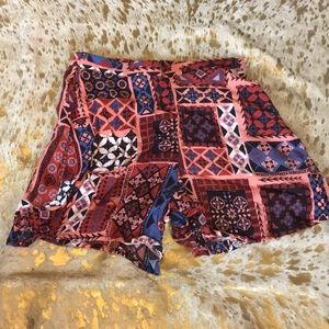 Aztec print float shorts